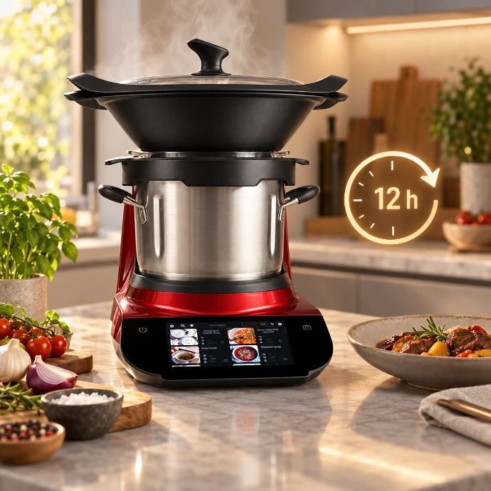 cocina tu comida con el robot de cocina de abantera
