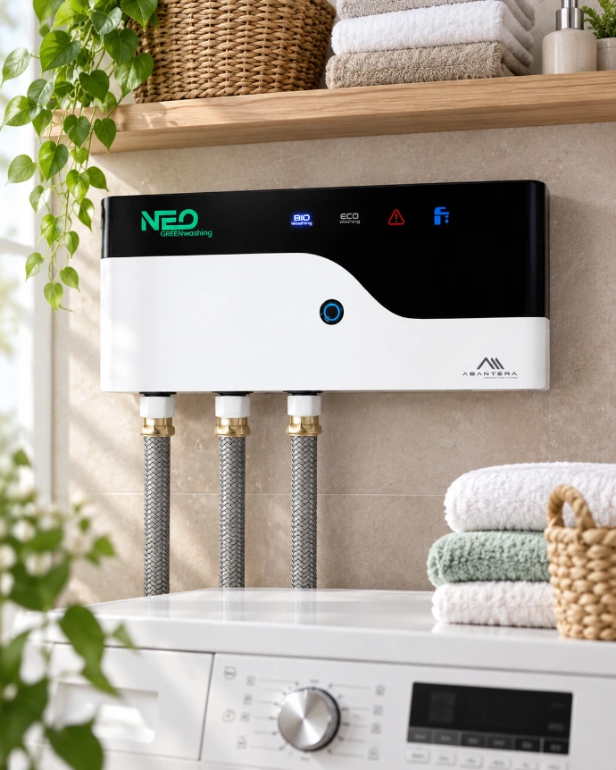 Sistema de ozono para lavadora abantera en oasis lab