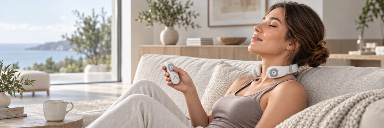 dispositivo de masaje láser termoterapia cervicales