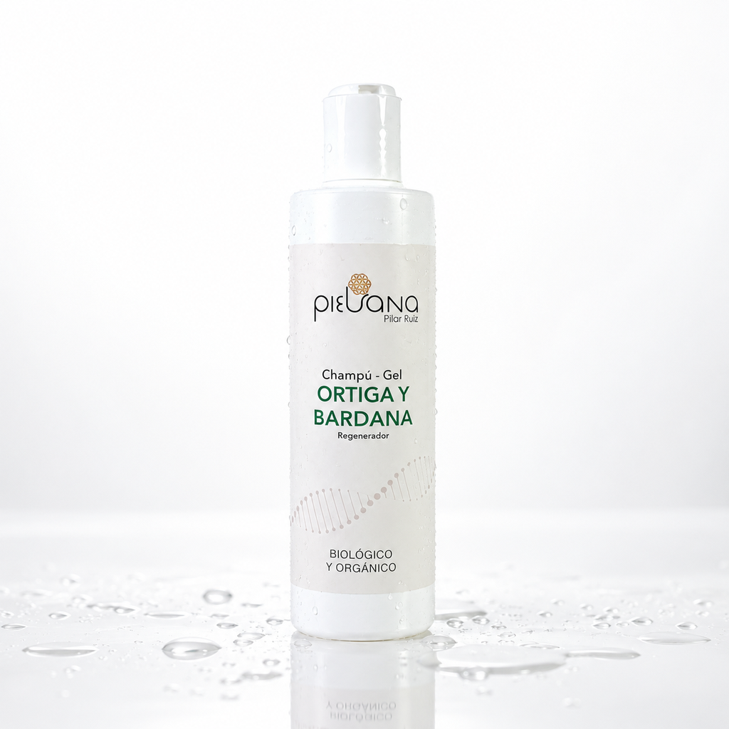 Gel y Champú Ortiga y Bardana Biológico · Regenerador 250 ml
